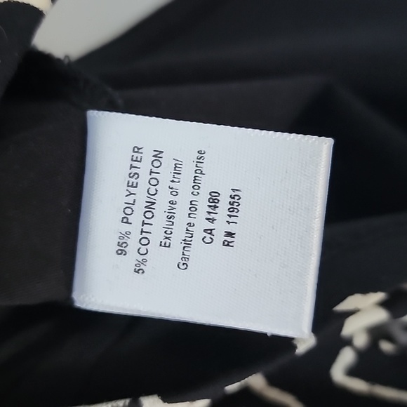 GENTLE Fawn geometric straight skirt large - Picture 5 of 6